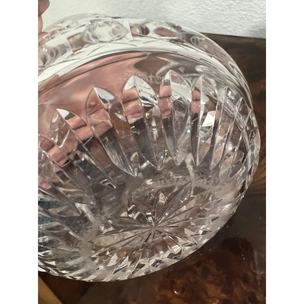 Waterford Lismore Crystal Roly Poly Old Fashioned Whiskey Glass 3.25